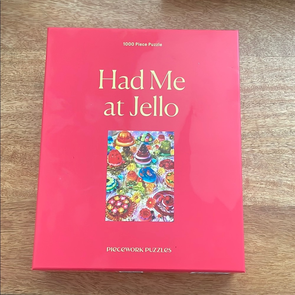 'Had Me at Jello' Red Puzzle